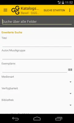 GGG Stadtbibliothek Basel android App screenshot 11