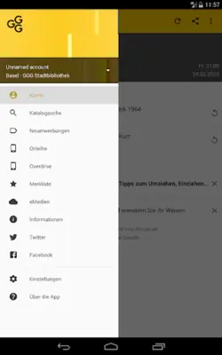 GGG Stadtbibliothek Basel android App screenshot 7